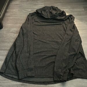 Lululemon grey/black lightweight hoodie